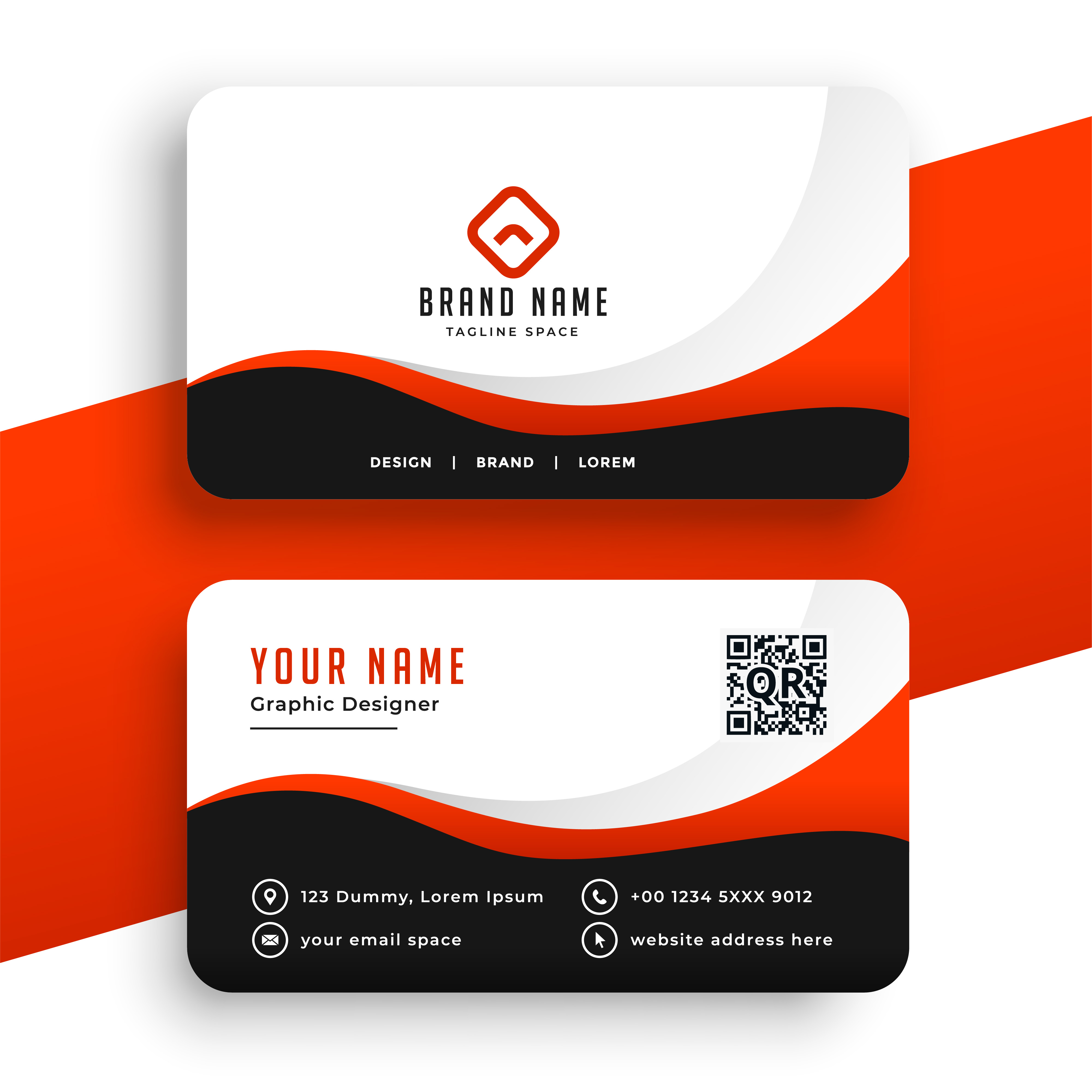 Rounded Business Cards