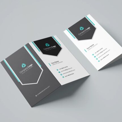Folded Business Cards